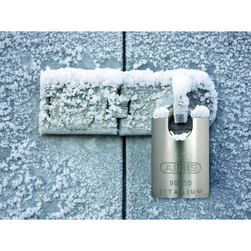 Abus Mechanical 90RK/50mm TITALIUM™ Padlock Closed Shackle