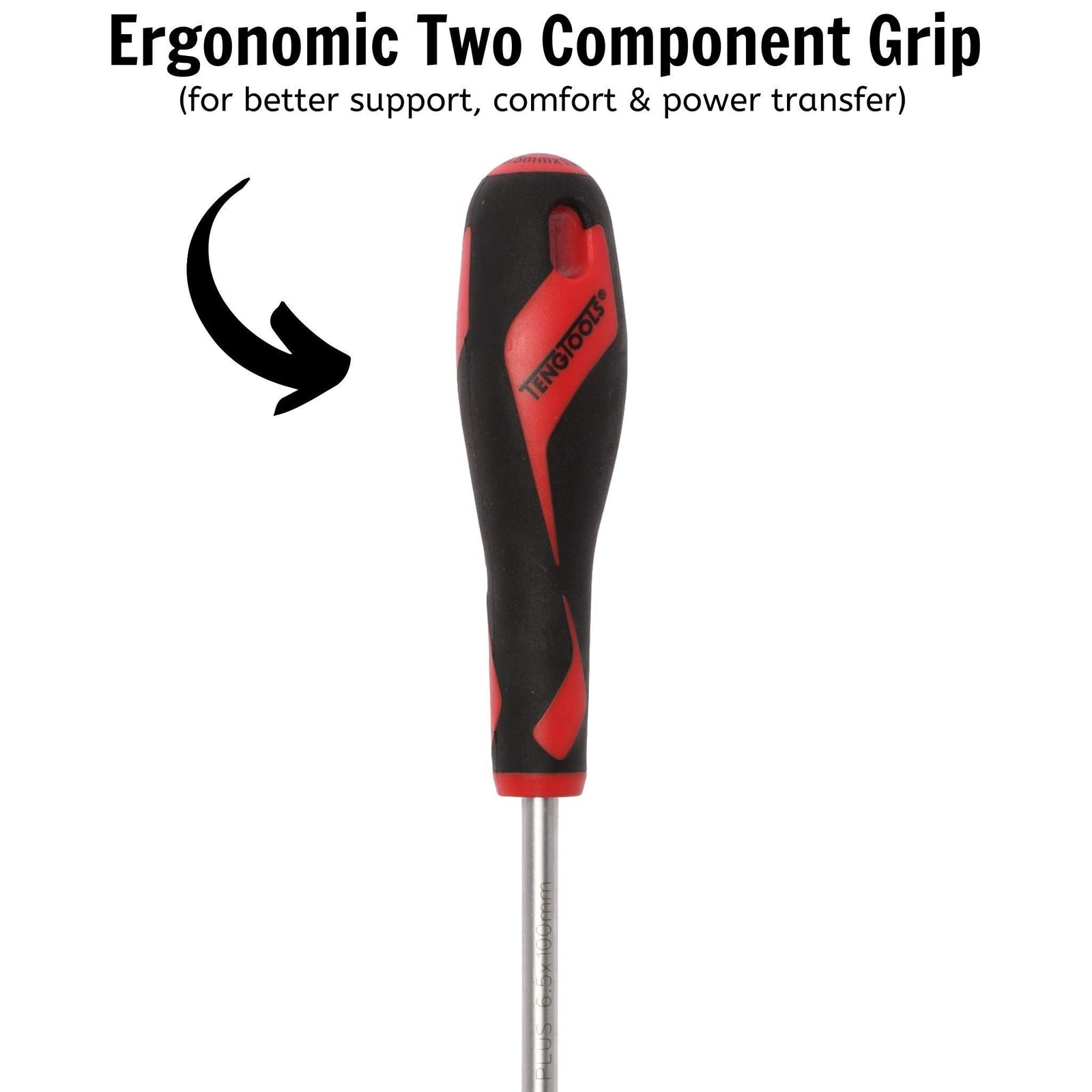 Teng Tools Flat Screwdriver 1.2 x 6.5 x 100mm M
