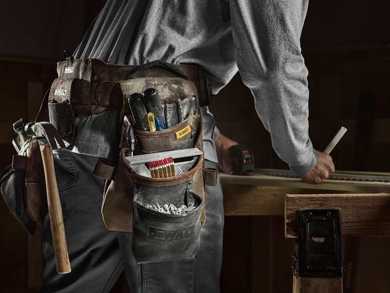 DEWALT Storage DWST50113 Pro Leather Tool Rig