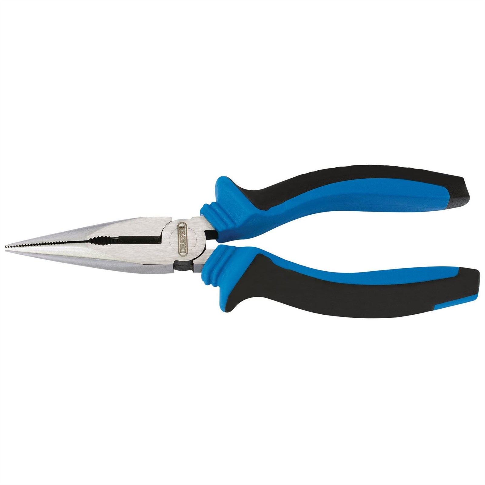Draper Soft Grip Long Nose Pliers, 160mm 44141