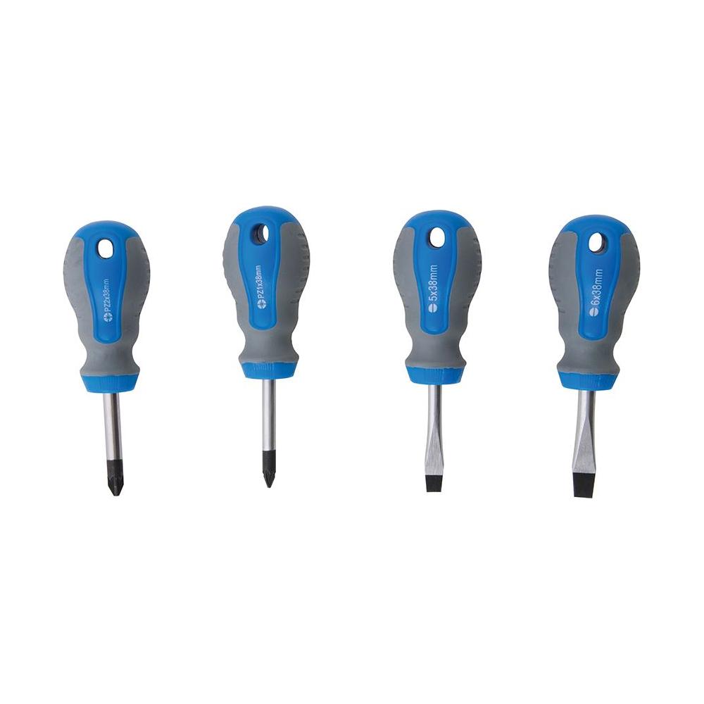 Silverline Stubby Screwdriver Set 4pce 4pce
