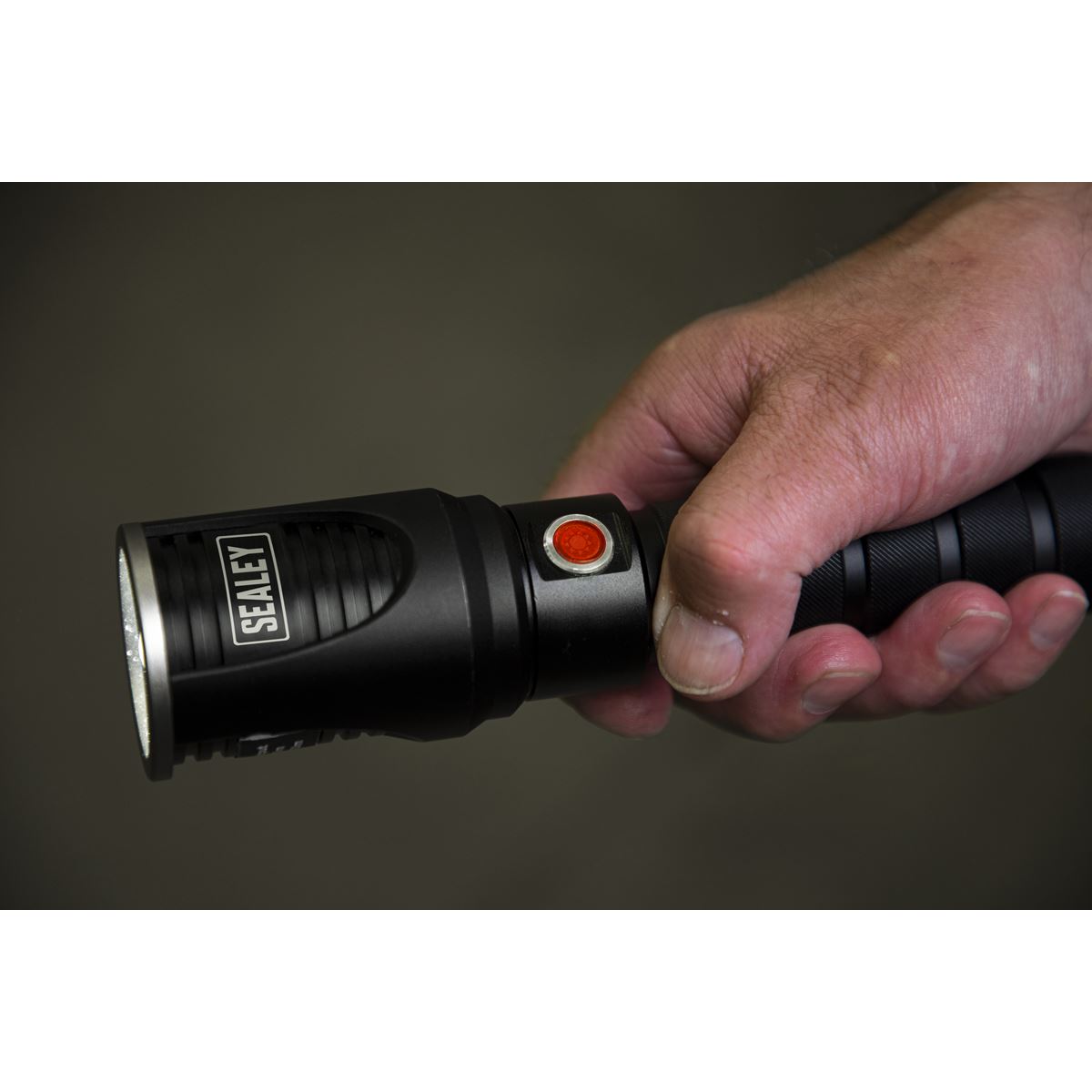 Sealey Aluminium Torch 10W SMD LED Adjustable Focus Rechargeable with USB Port