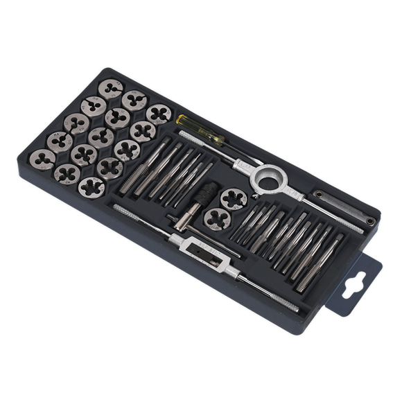 Sealey Tap & Die Set 40pc Split Dies Metric AK301
