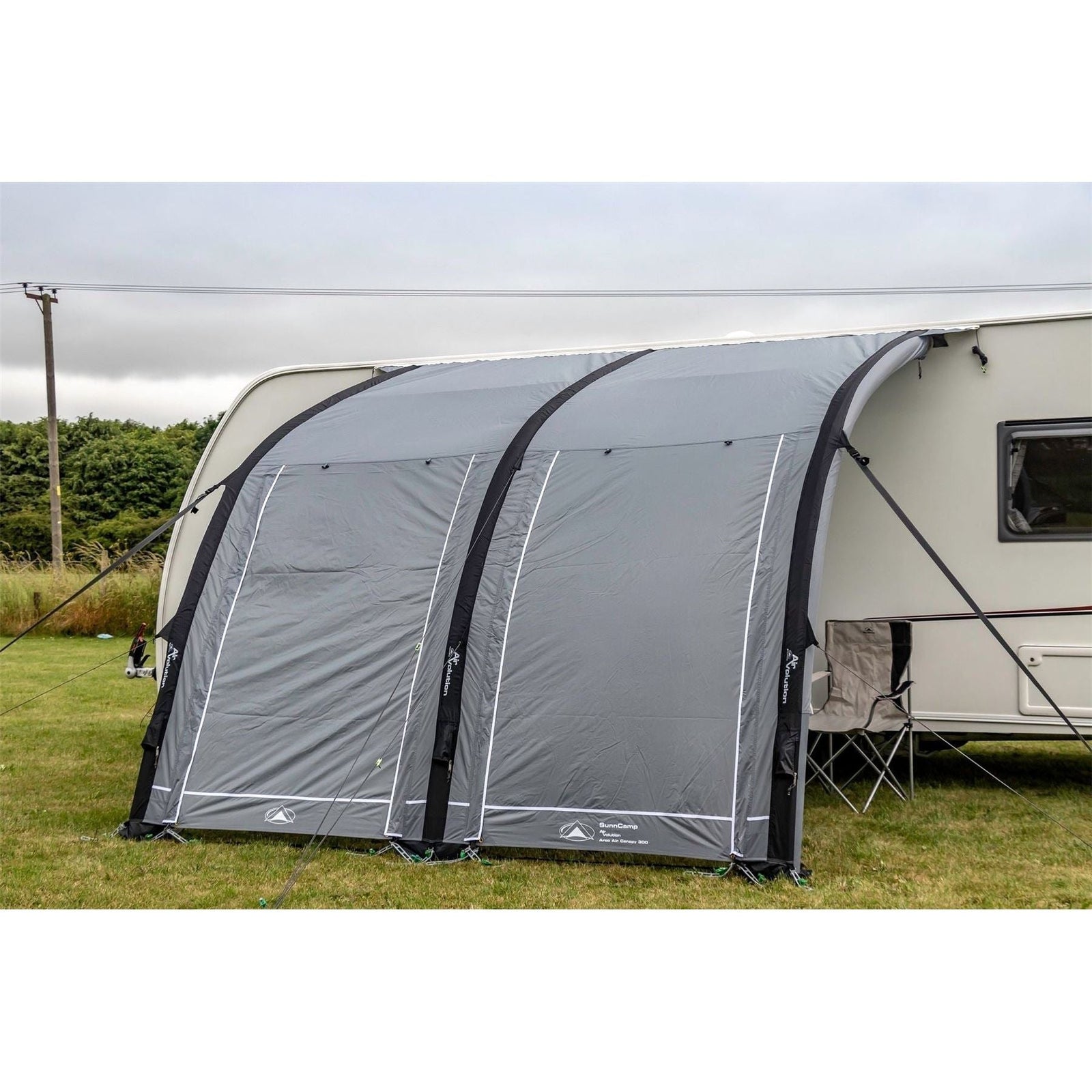 SunnCamp Arco Air Sun Canopy 300 (Dual Beading) Caravan Air Canopy