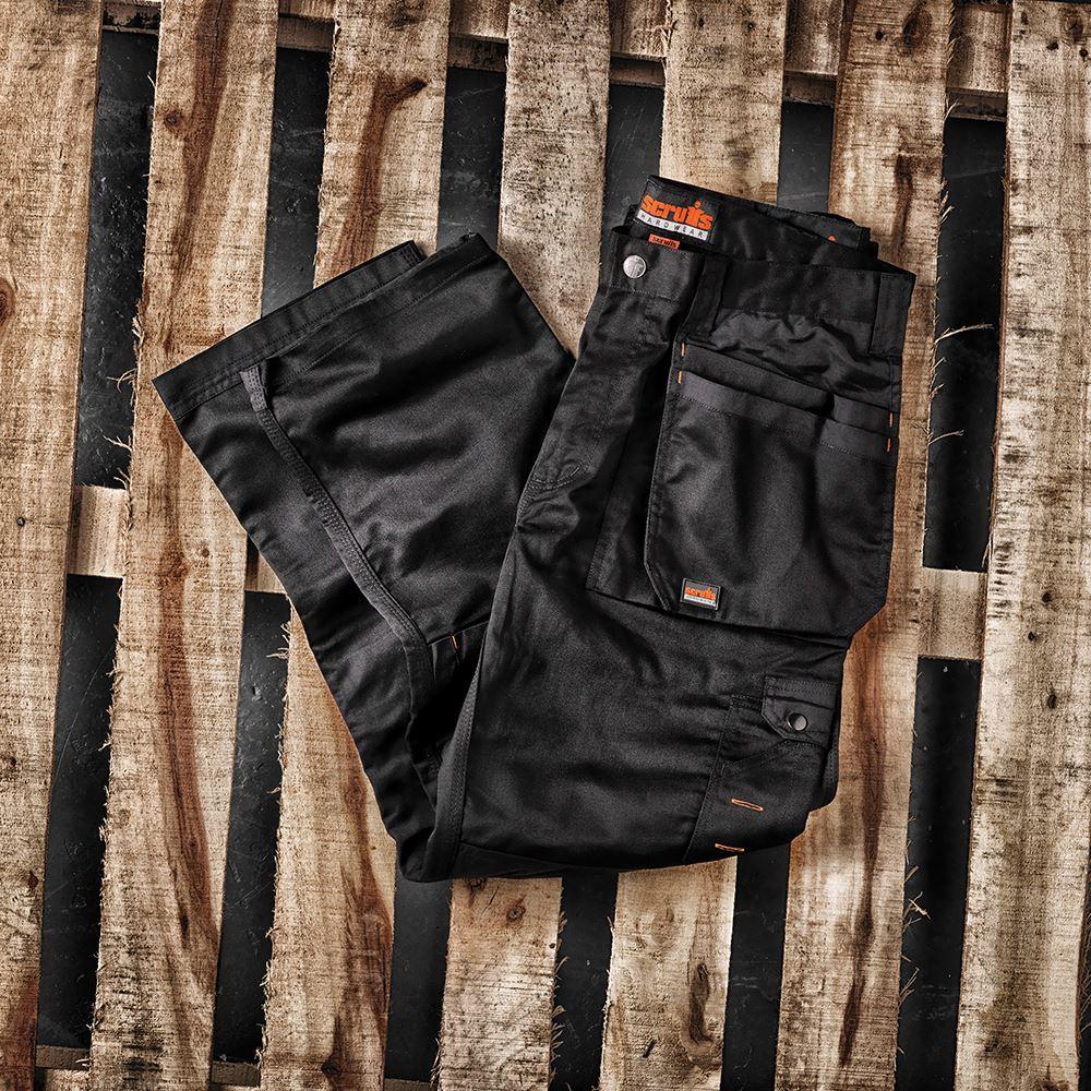 Scruffs Worker Plus Trousers Navy 32L