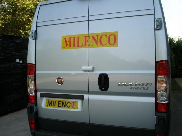Milenco High-Security Van Door Lock – Twin Pack (Rear & Sliding Doors, Anti-Bump, Locks Open/Closed) – SKU 3063