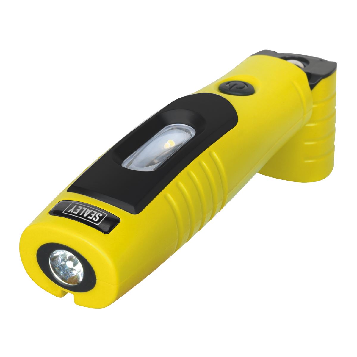 Sealey Yellow Rechargeable 360° Inspection Lamp 7 SMD+3W LED Lithium-ion