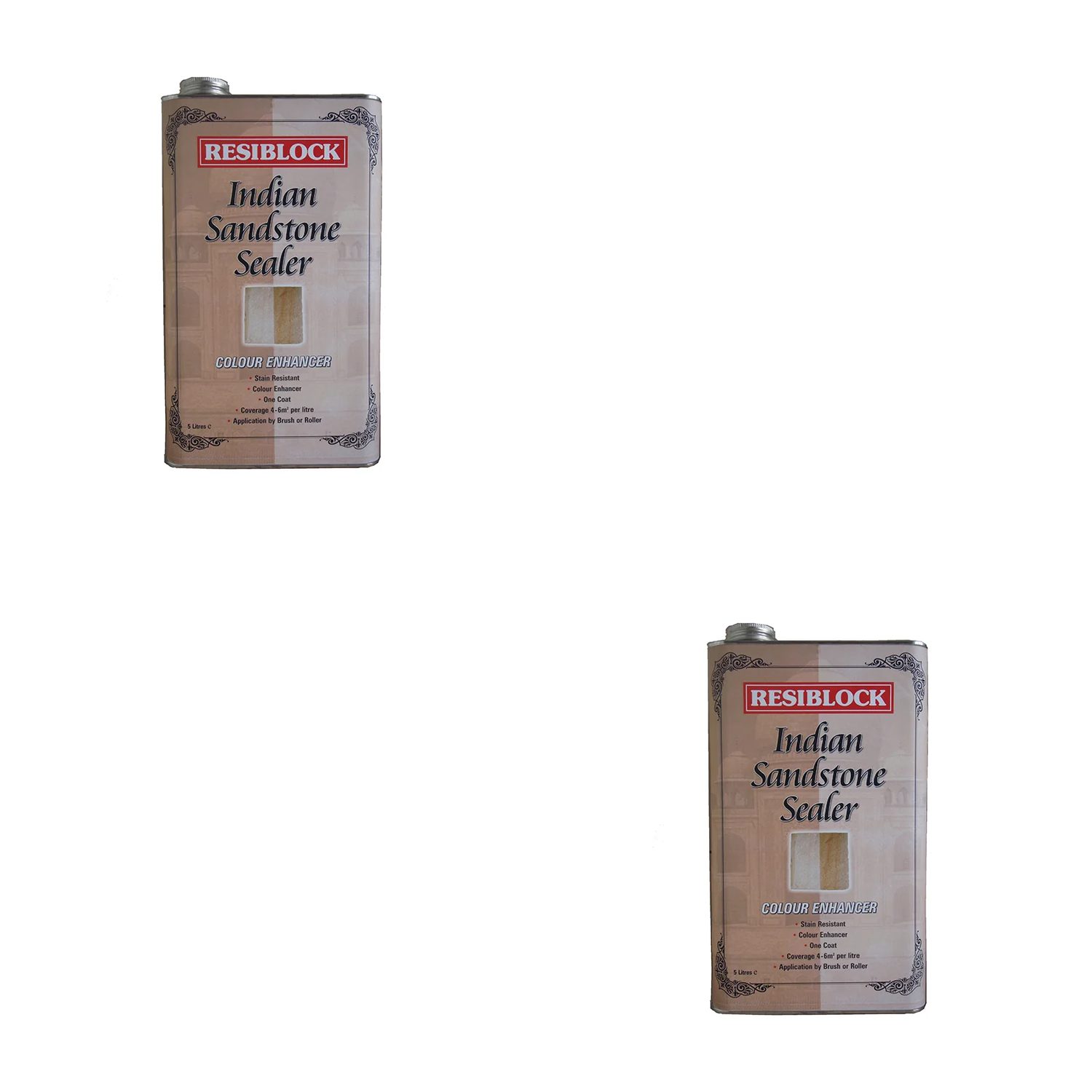 Everbuild Sika Resiblock Indian Sandstone Sealer Colour Enhancer 5 litre