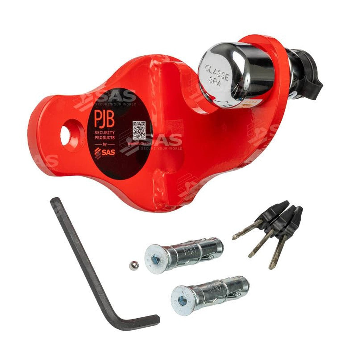 SAS PJB Untouchable Hook Wall Anchor With Lock And Chain
