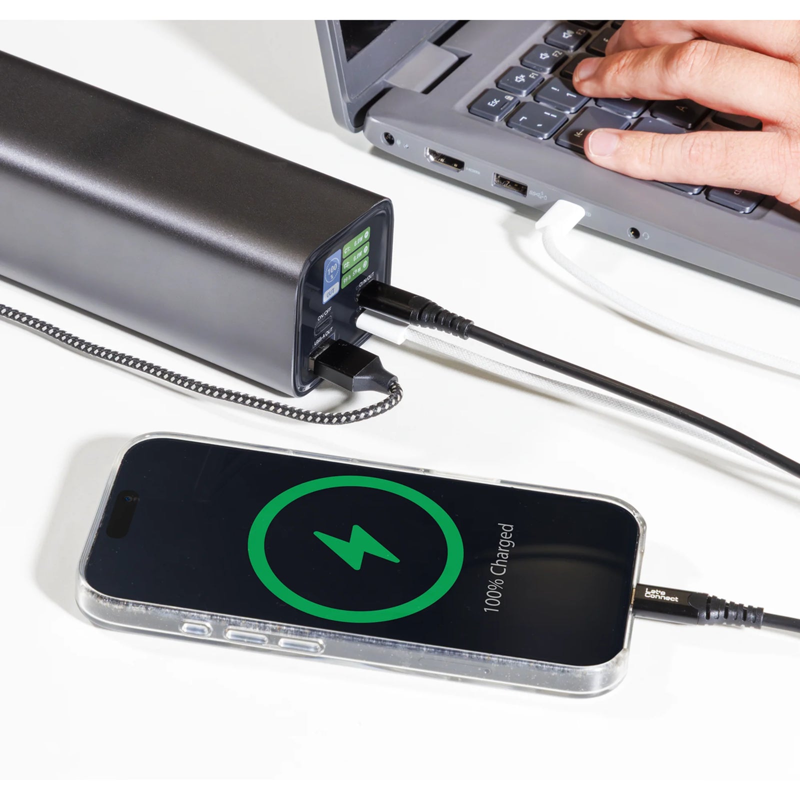 Dellonda Portable Power Bank DL168 27000mAh 140W