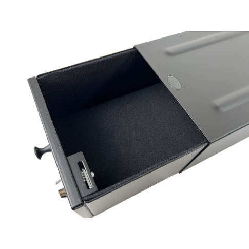 Milenco Caravan Safe – Floor-Mount Security Box with Fitting Kit (10×15×22cm), 2 Keys (1427)