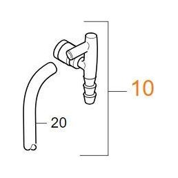 Truma Combi Elbow White 34020-63900
