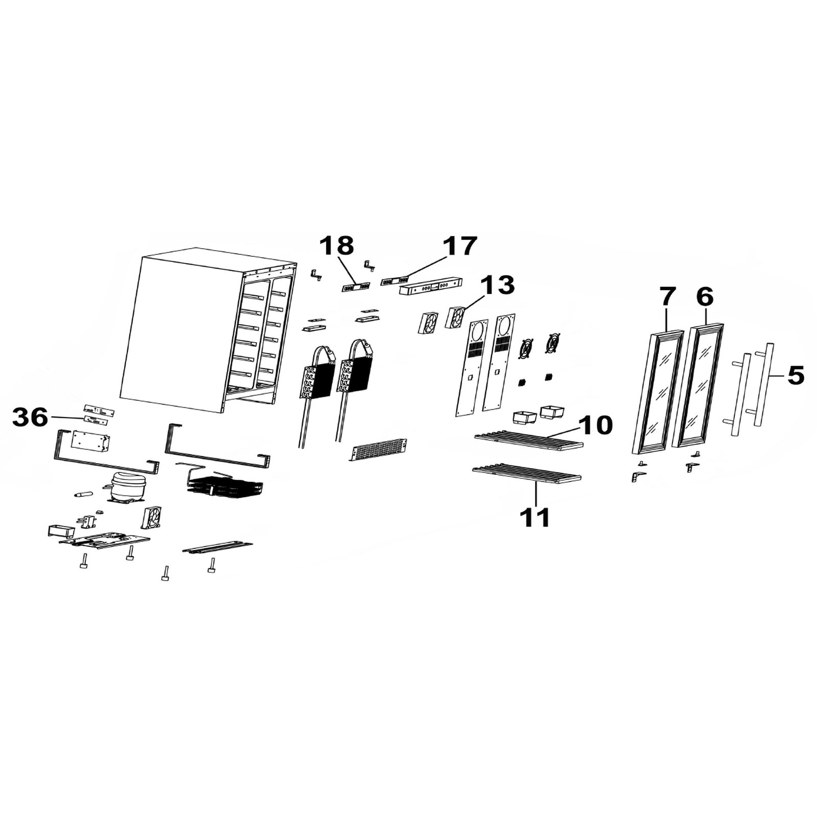 Sealey Left Temperature Control Panel DH10781
