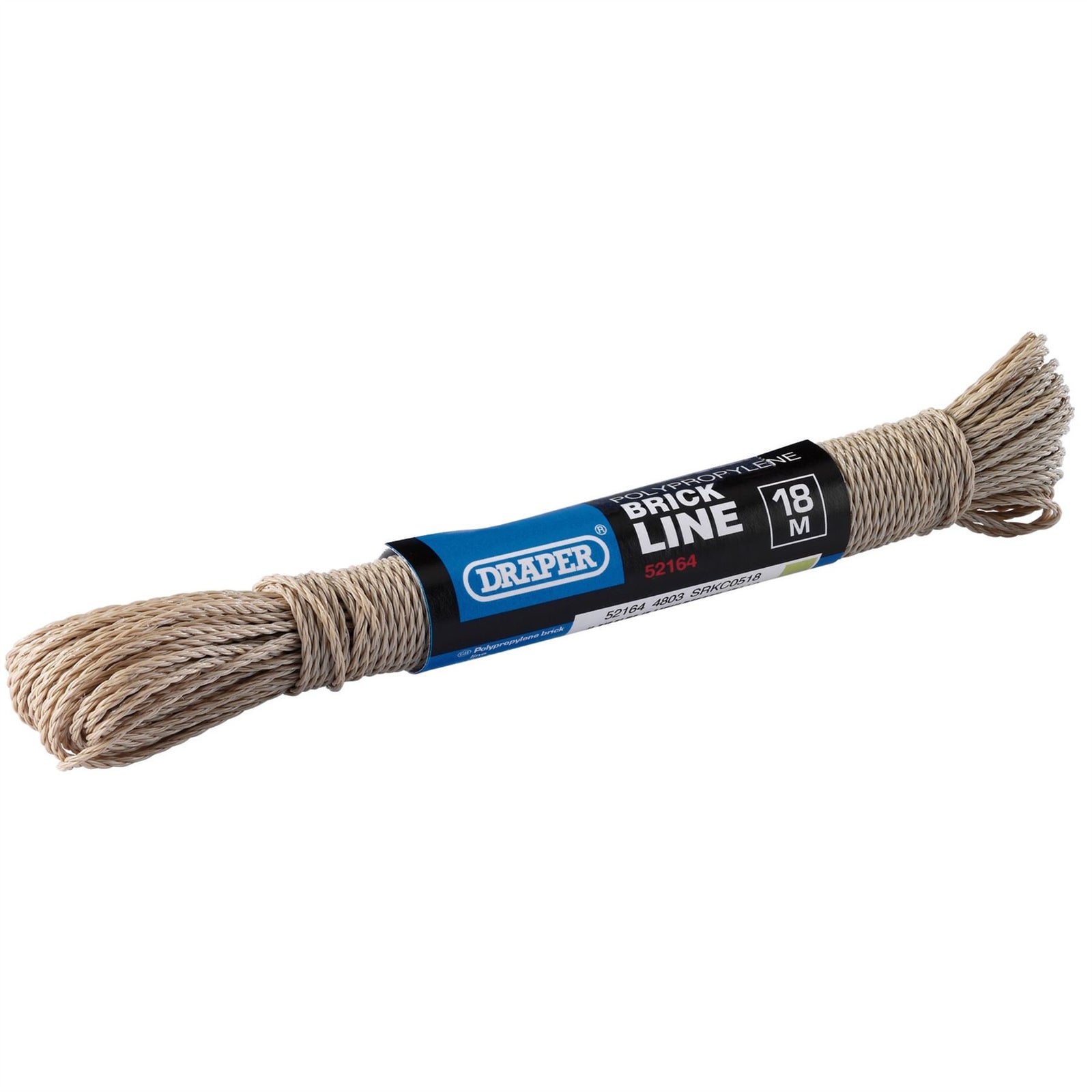 Draper Polypropylene Brick Line, 18m (Approx) 52164