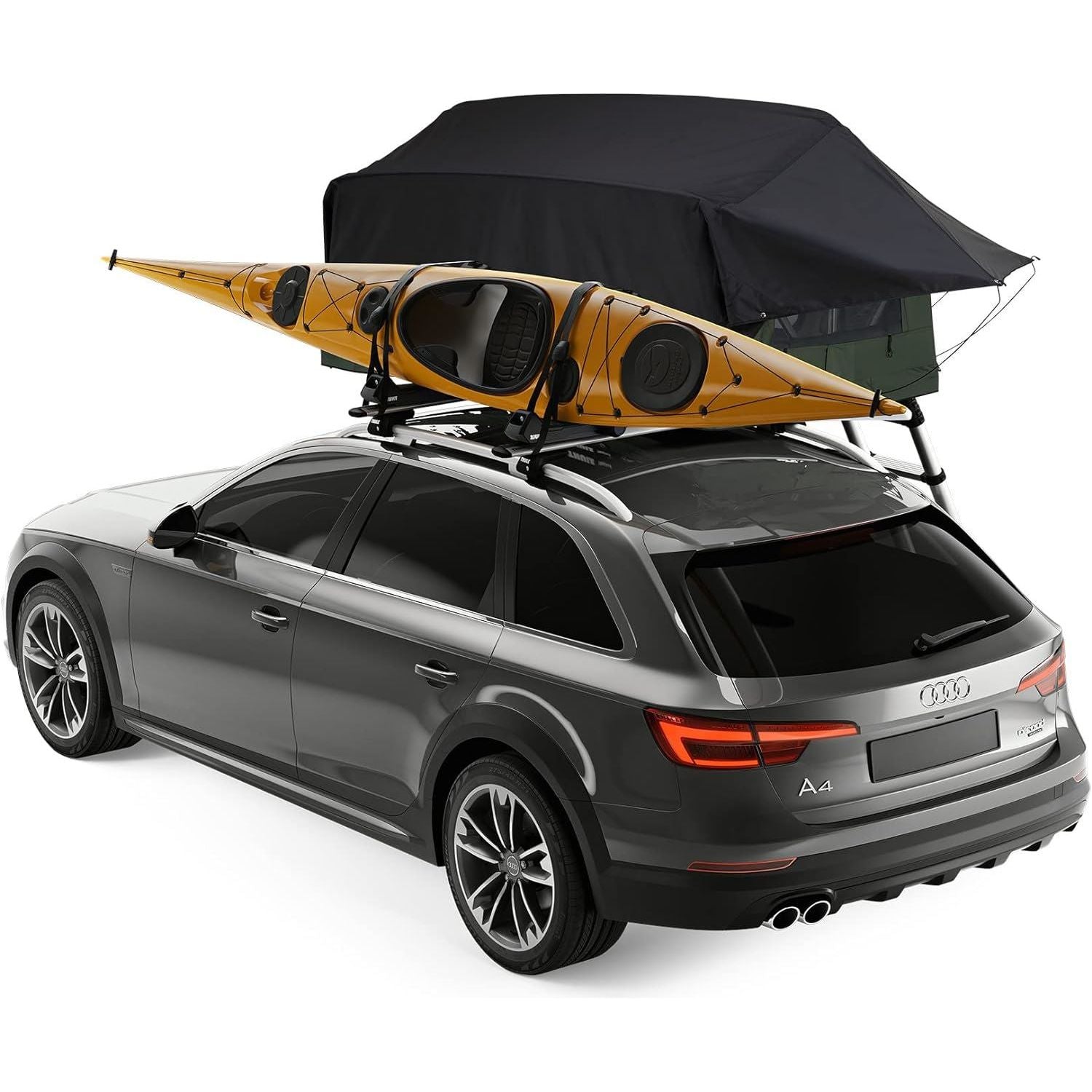 Thule Foothill two-person Low Profile roof top tent agave green