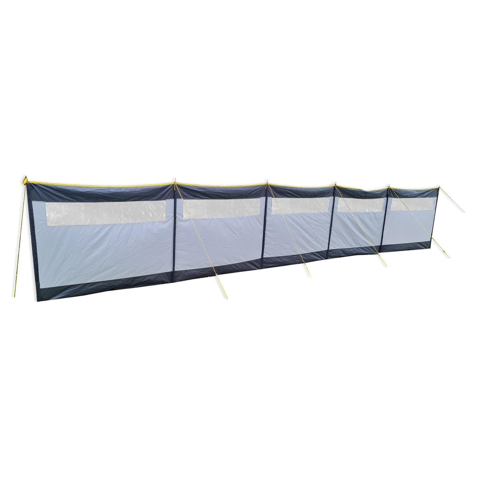 Maypole 5 Panel Steel Poled PVC Windbreak 800cm