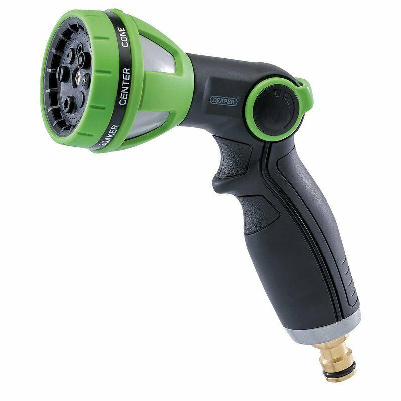 Draper 8 Pattern Spray Gun with Thumb Control 19722