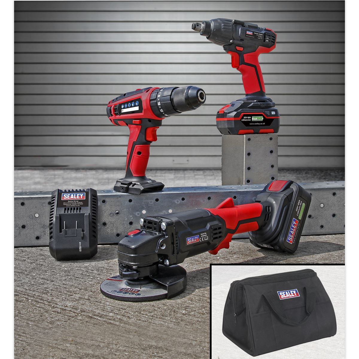 Sealey 3 Tool Cordless Combo Kit 20V SV20 Series CP20VCOMBO1