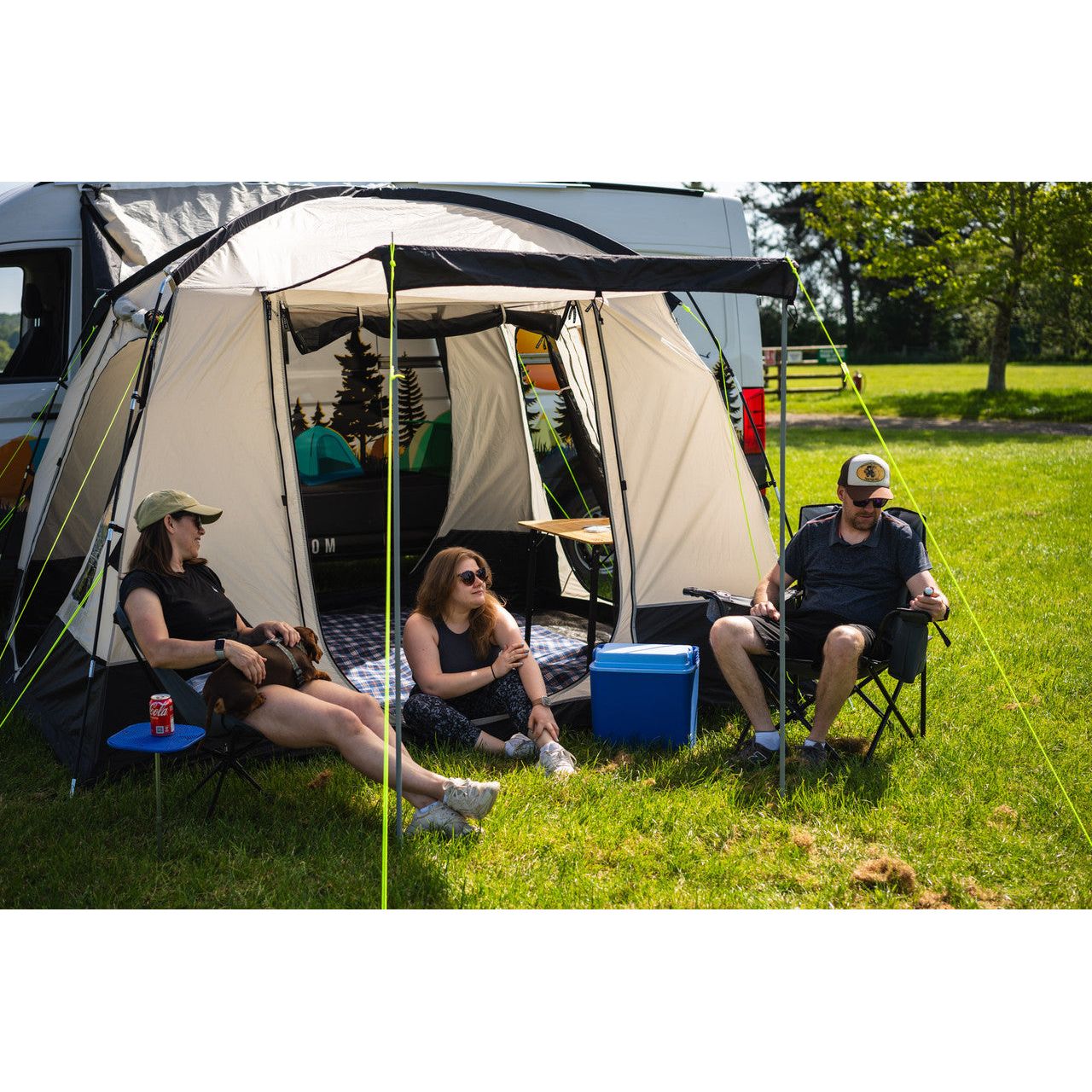 Olpro Cubo XL  Motorhome Awning ( Fibreglass Poles )