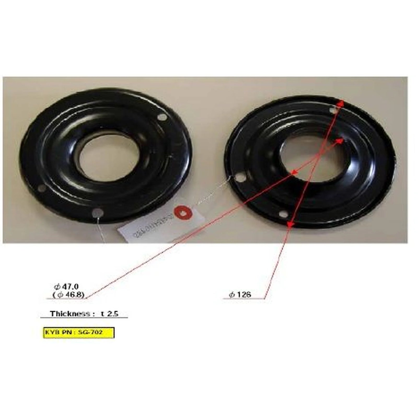 KYB Front Supension Coil Spring Seat SG-702