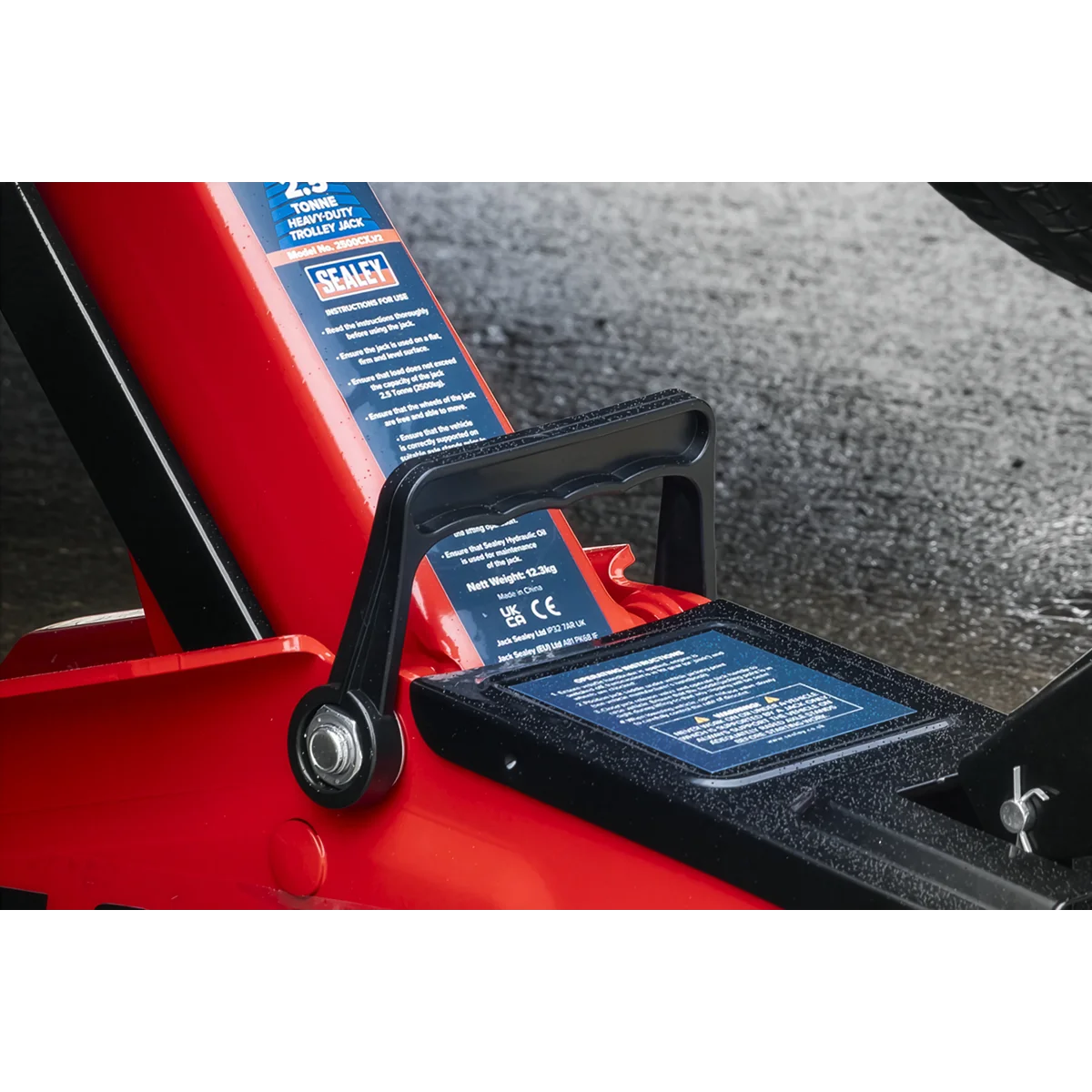 Sealey Trolley Jack 2.5 Tonne Heavy-Duty Model 2500CX