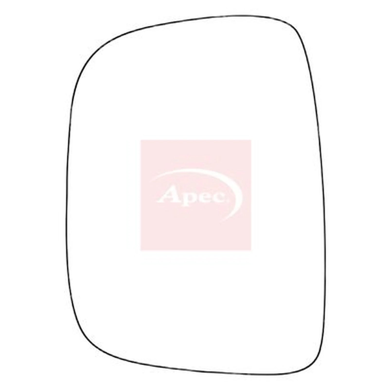 Apec Exterior Wing Mirror Glass Left AMS2756