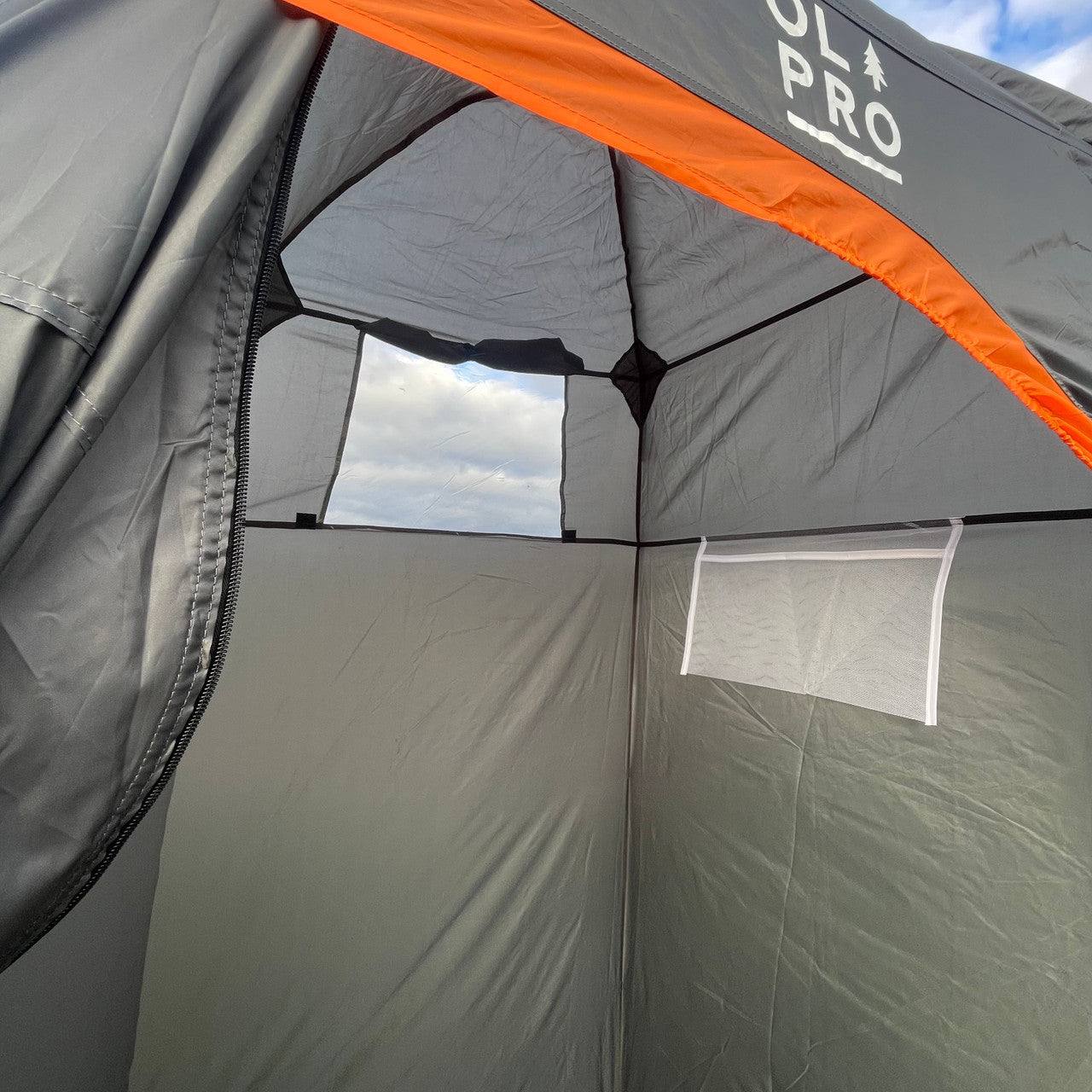 Olpro Fibre Gass Grey Toilet Tent