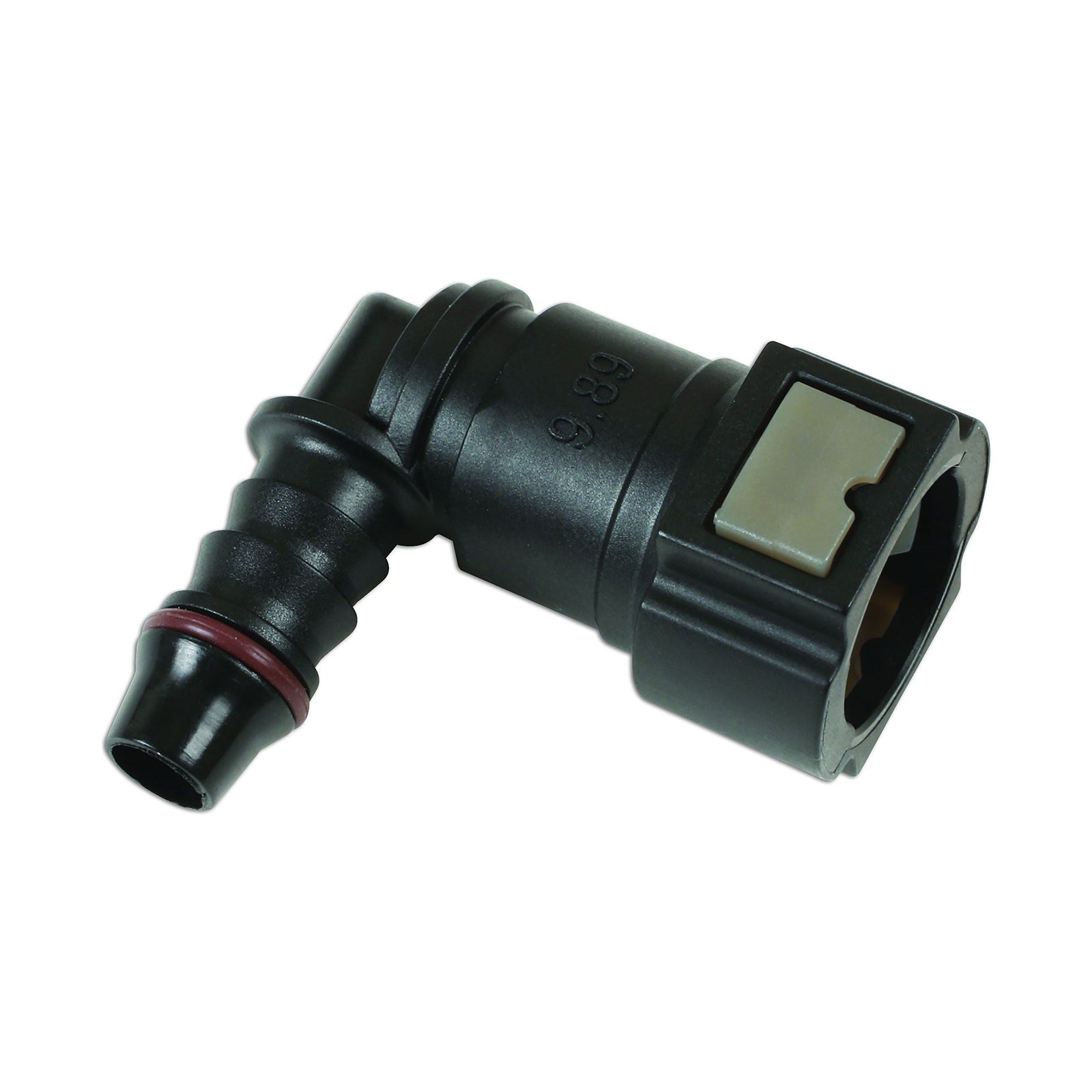Connect 90 Angled Fuel Line Quick Connectors 9.89 x 8mm 3pc 37209