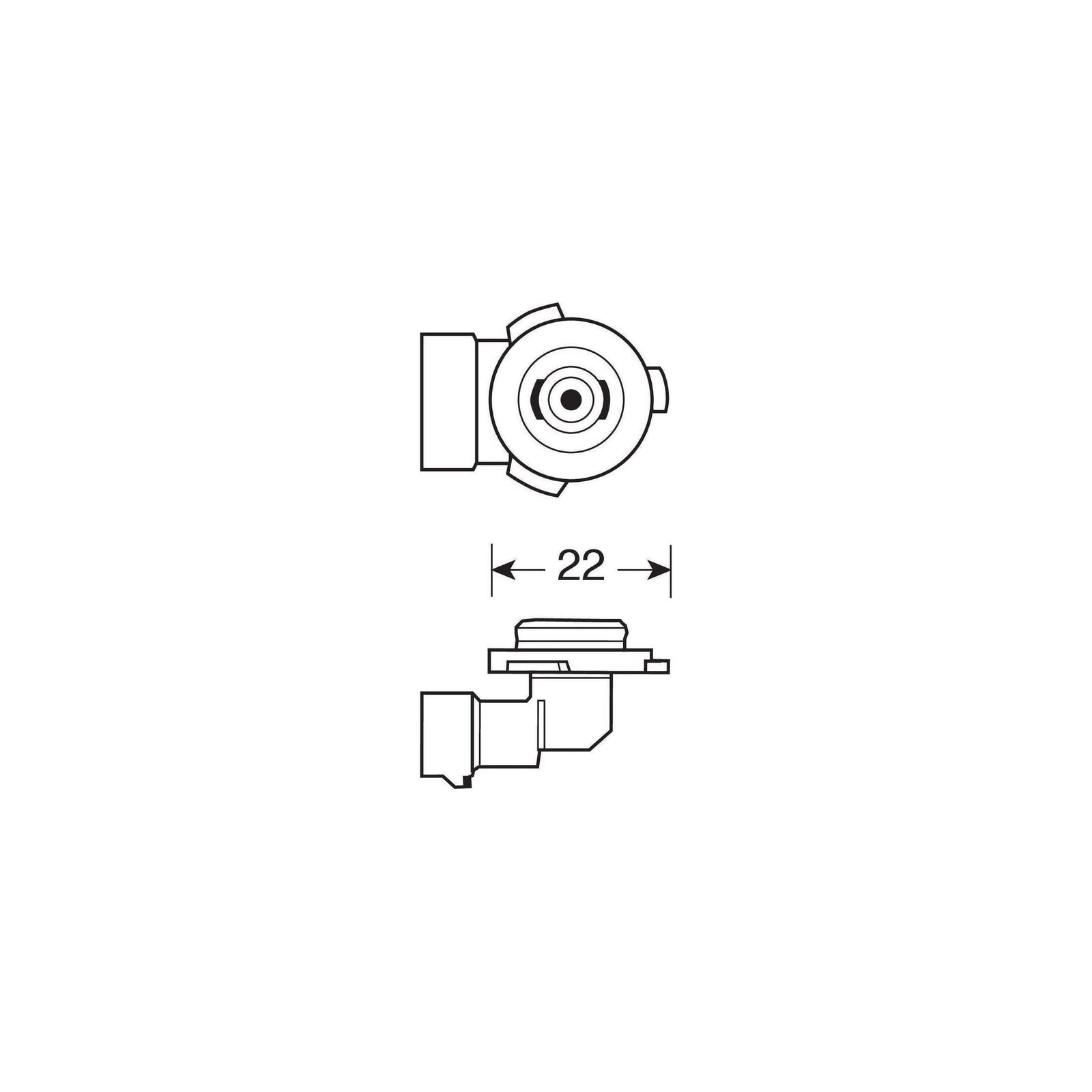 Osram 9006XS Bulb, Spotlight