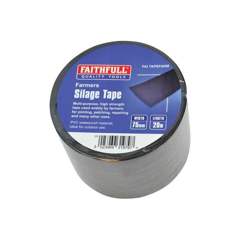Faithfull Farmer's Silage Tape 75mm x 20m