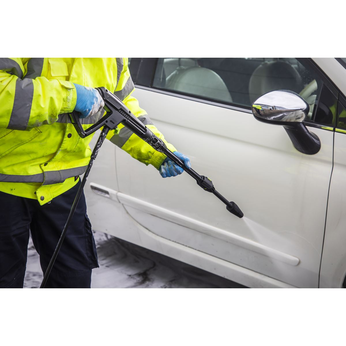 Sealey Pressure Washer with Snow Foam 100bar 390L/hr PW1610COMBO