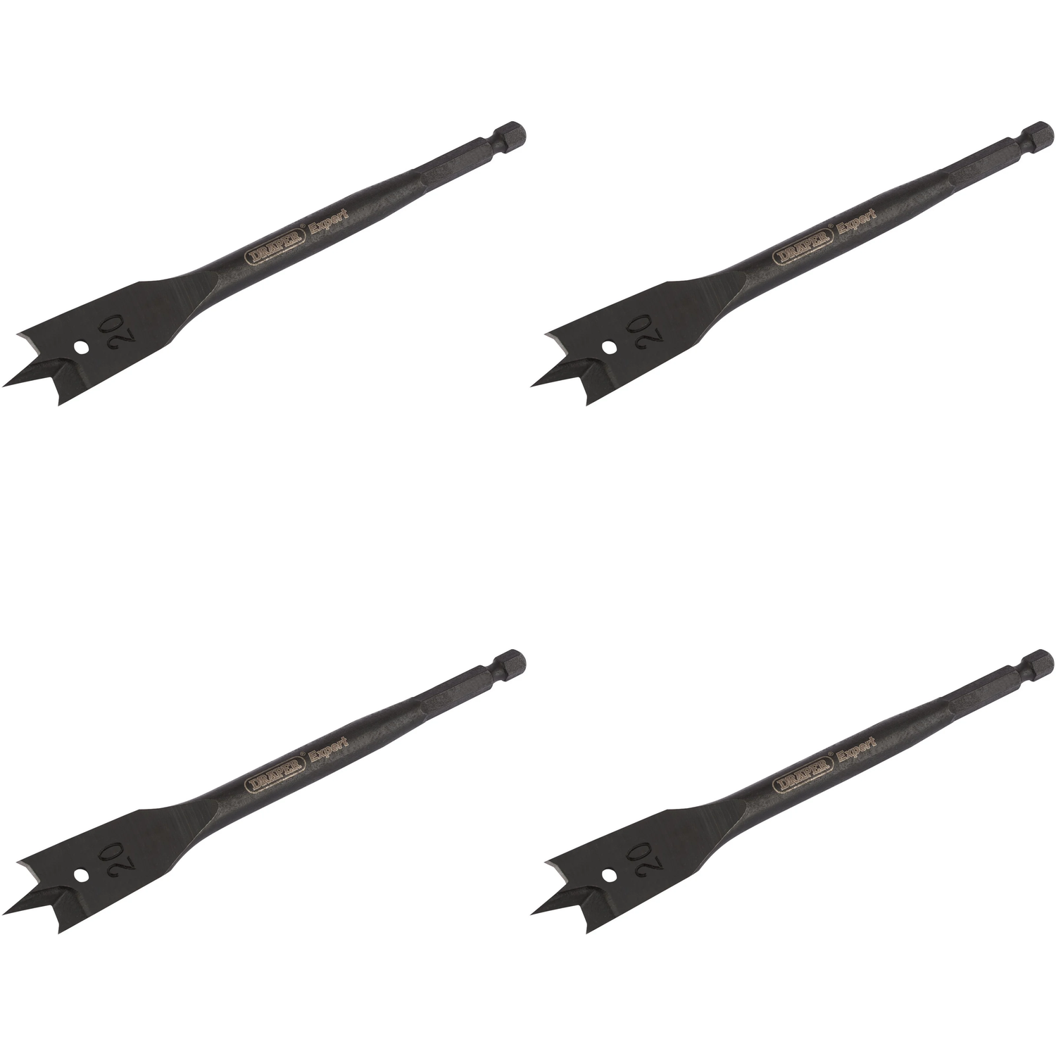 Draper Expert Flat Wood Bit, 10-32 x 150mm