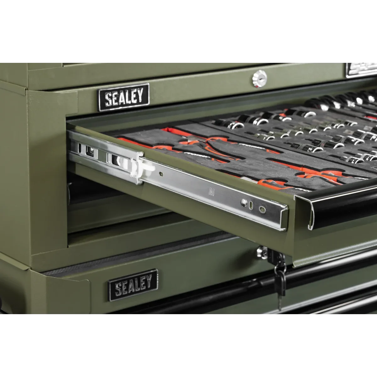 Sealey Tool Chest Combination 14 Drawer - Khaki