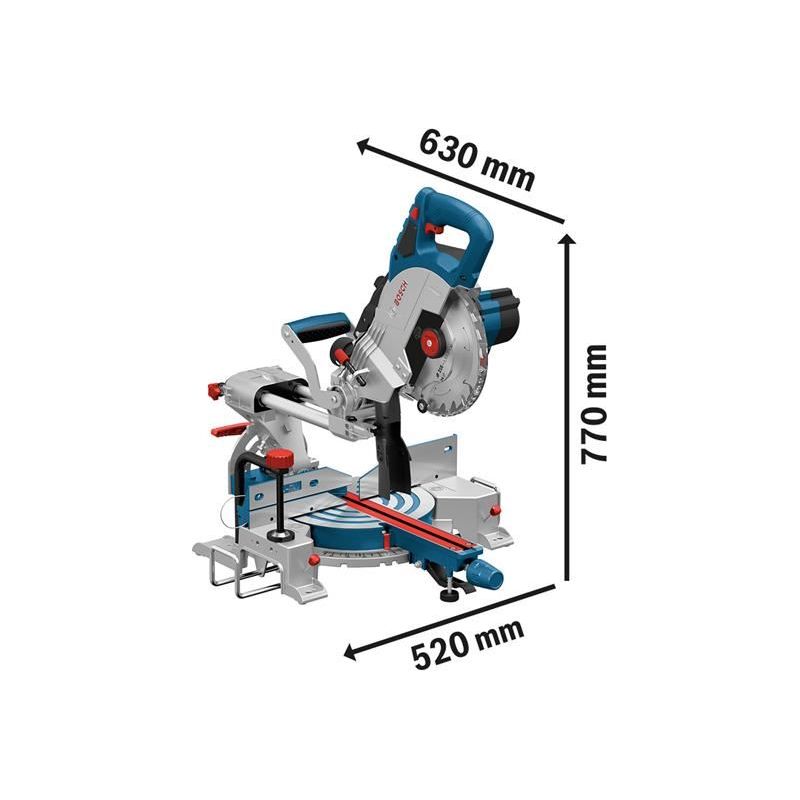 Bosch GCM 18V-216 Professional BITURBO Mitre Saw 18V Bare Unit