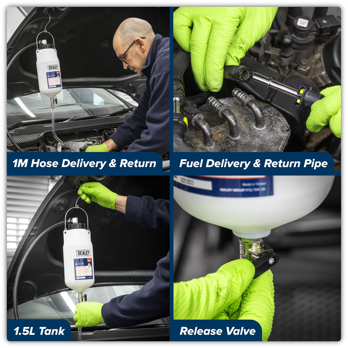 Sealey Auxiliary Fuel Tank 1.5L Model VS666