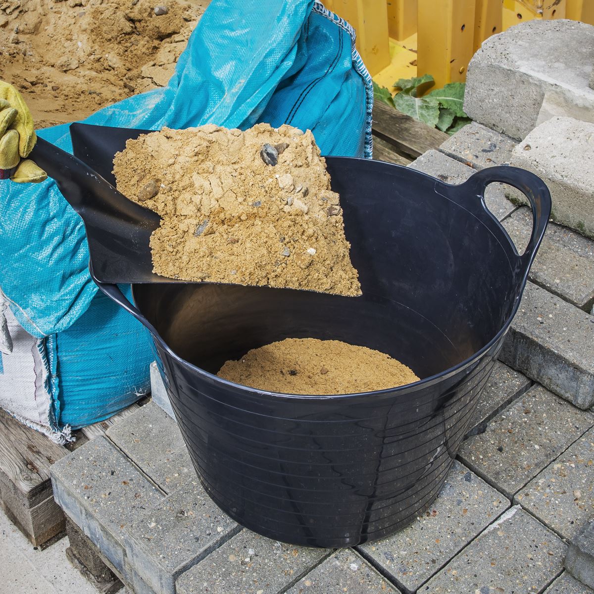 Sealey Heavy-Duty Flexi Tub 40L Black SFT40B
