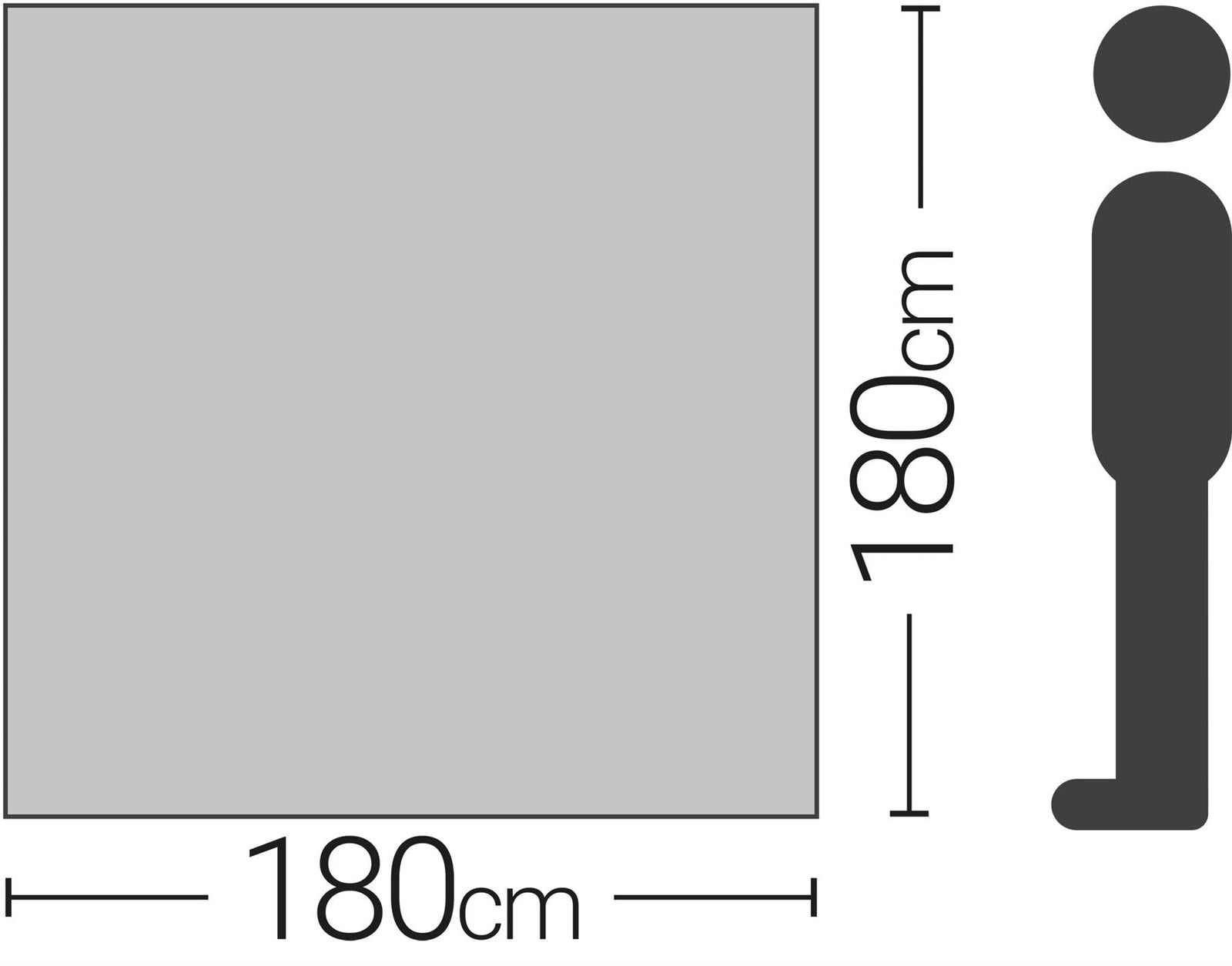 Quest Screen Shield  Windbreak (1 panel)