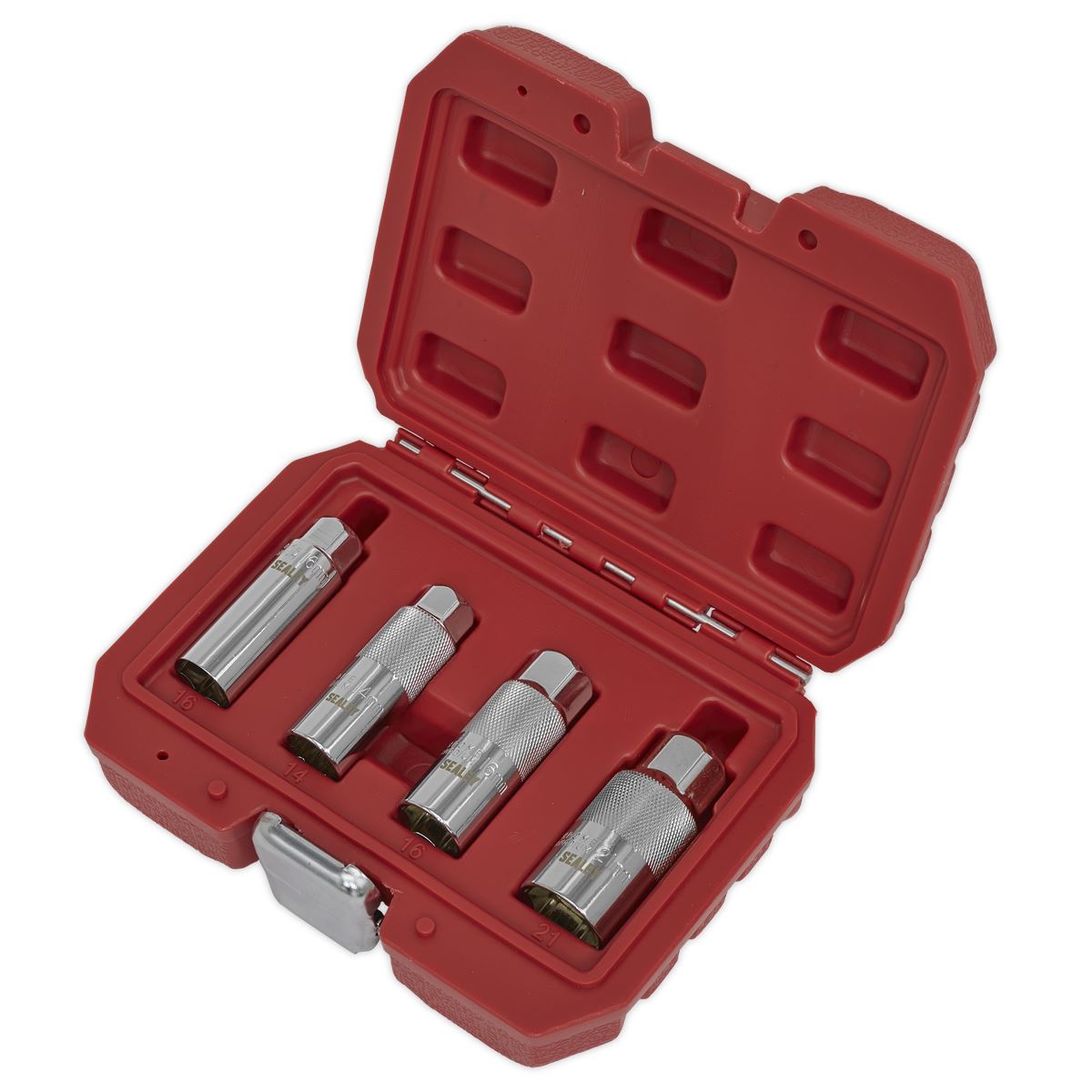 Magnetic Spark Plug Socket Set 4Pc 3/8Inchsq Drive