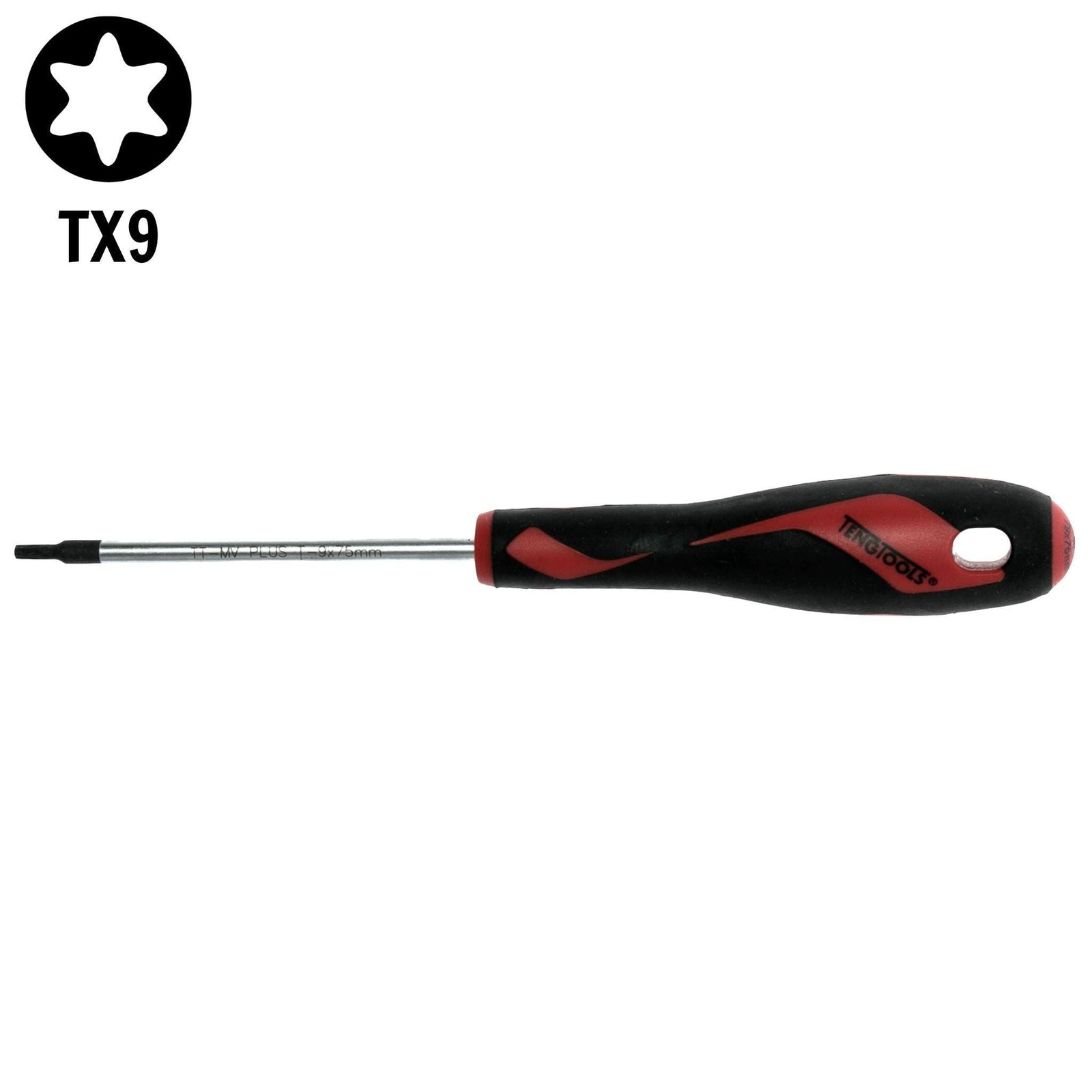 Teng Tools TX Screwdriver TX9 x 75mm S