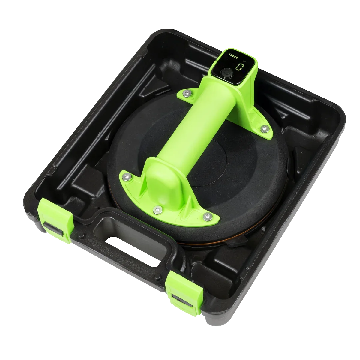 Sealey Electric Suction Cup AK9896 130kg Capacity with Digital Display