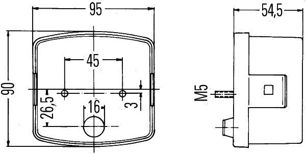 Hella Direction Indicator Light 2BE 002 776-257