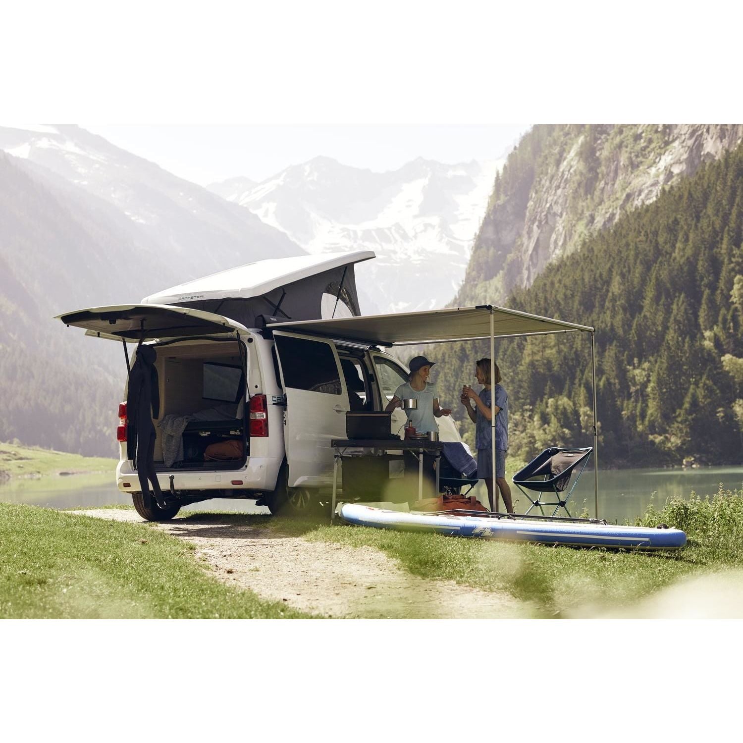 Thule 3200 Awning With Fitting Bracket Fits Fiat Talento 2016- L2 H1