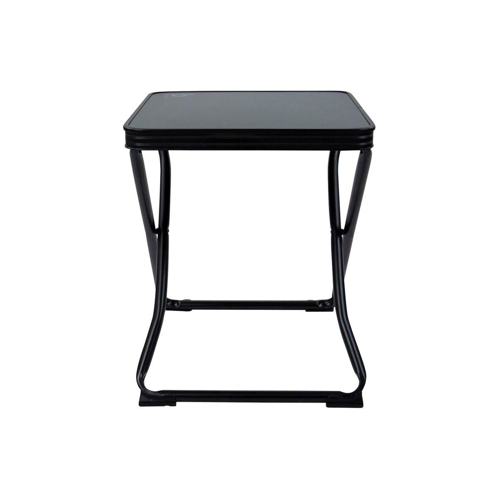 Bo-Camp Stool & Top Foldable Black
