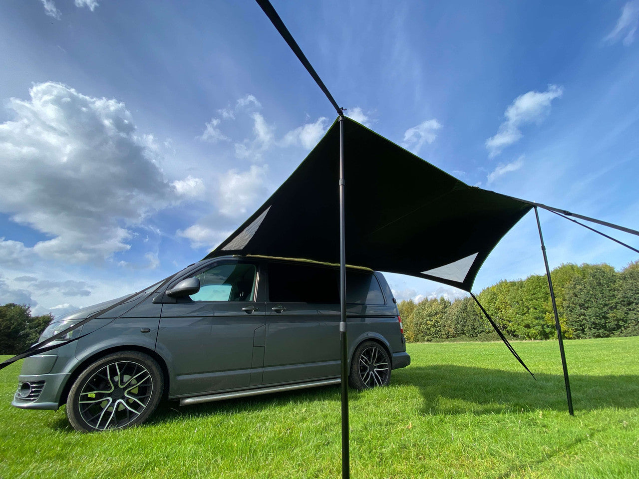 Olpro Modern Shade Canopy (Charcoal & Lime)