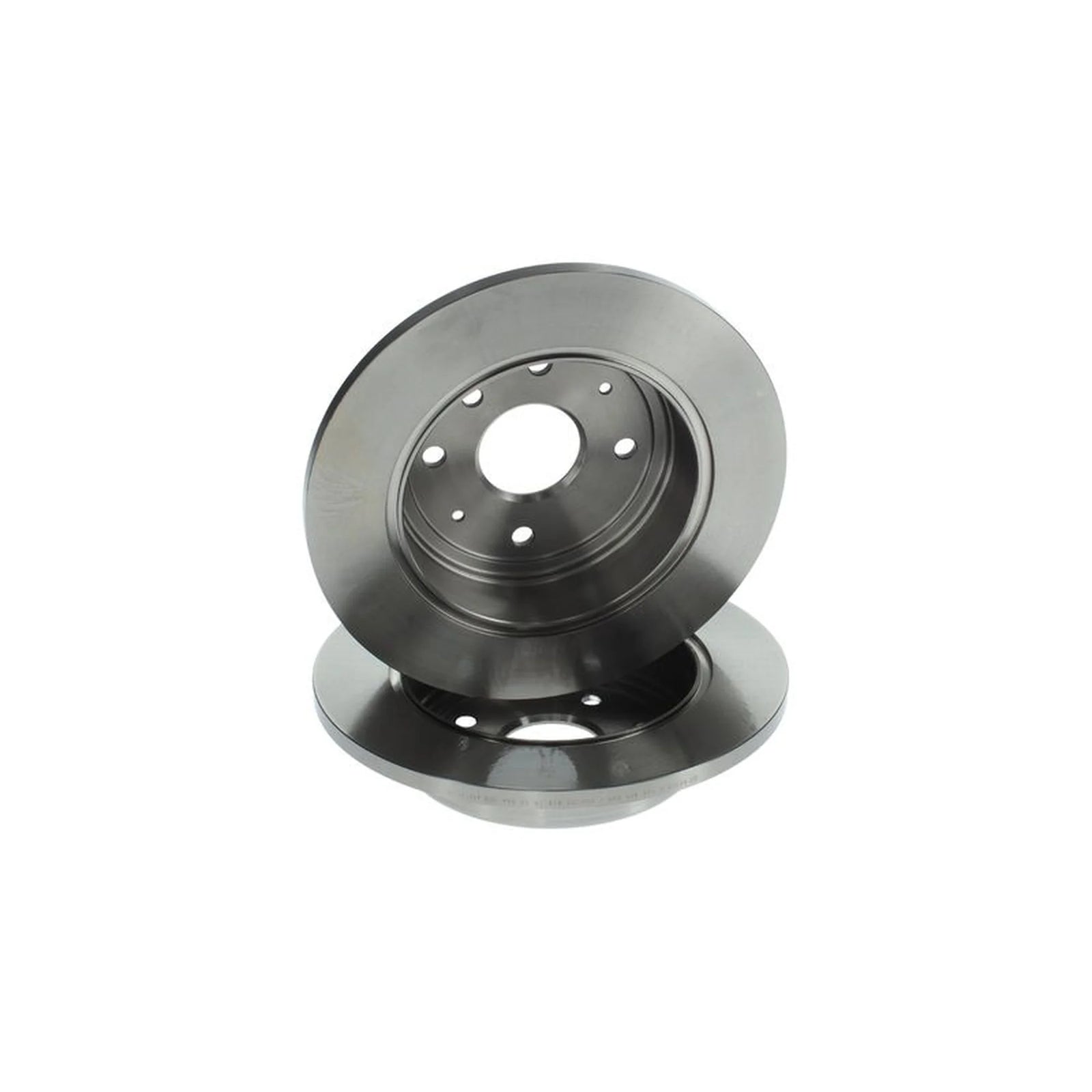Bosch 2 x Solid Brake Discs fits Chevrolet Epica 2006-2011 2.0 2.5