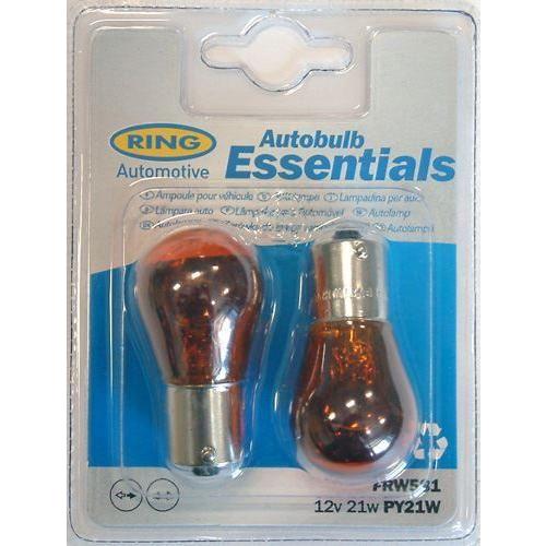 Ring Automotive FRW581 12V 21W Osp Bau15S Indicator (Amber)