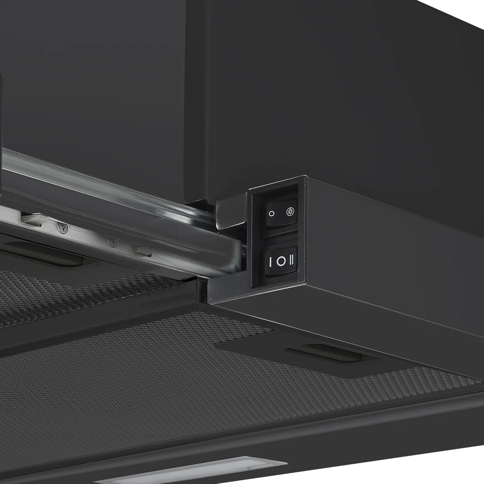 Baridi Wall Mounted Cooker Hood 60cm - 33W Power