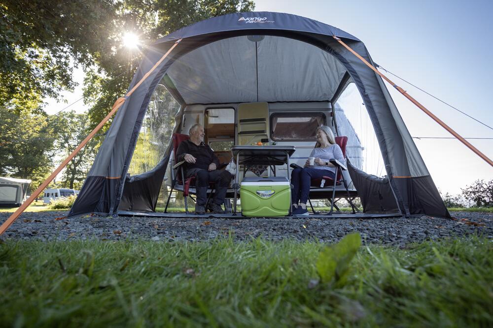 Vango Sunlight Air - Awning/Canopy for Campervans Low Cloud Grey