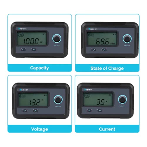 Renogy Monitoring Screen for Smart Lithium Battery Series