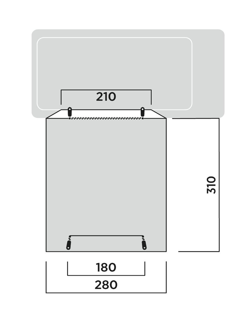 Easy Camp Utne Driveaway Awning Grey